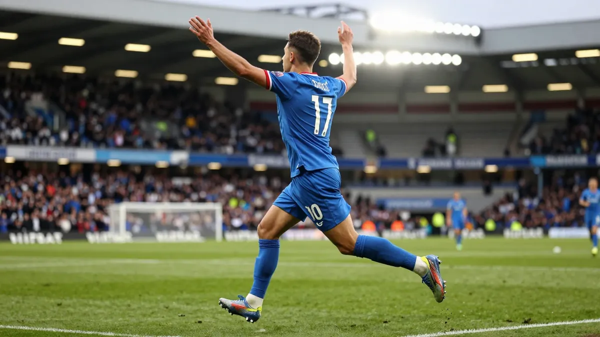 Brighton & Hove Albion wore a special all-blue kit to commemorate the club's 125th anniversary during their 3-0 Premier...